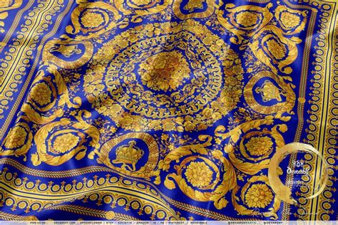 versace inspired print fabric